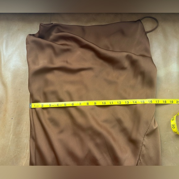 Lulu's Chic Brown Backless Dress - Picture 9 of 11